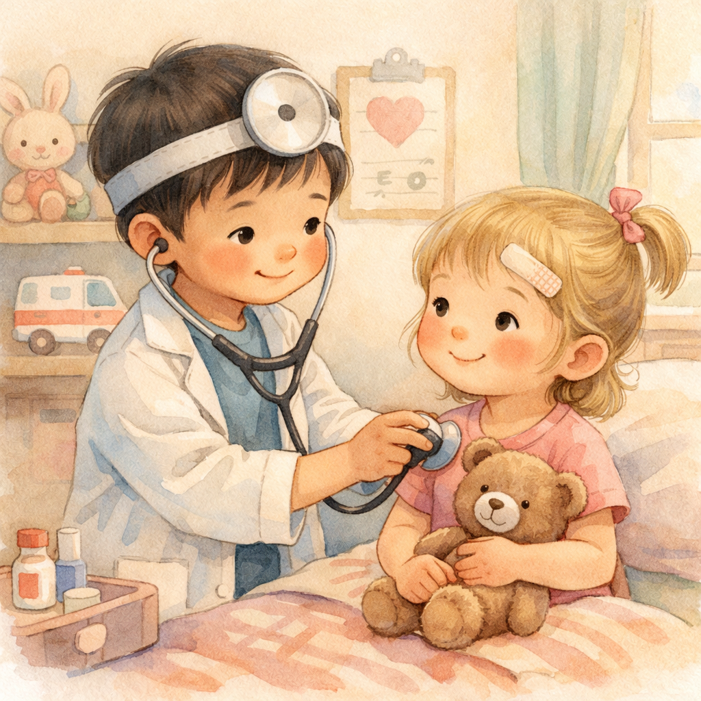 Child RolePlay Learning Social Skills