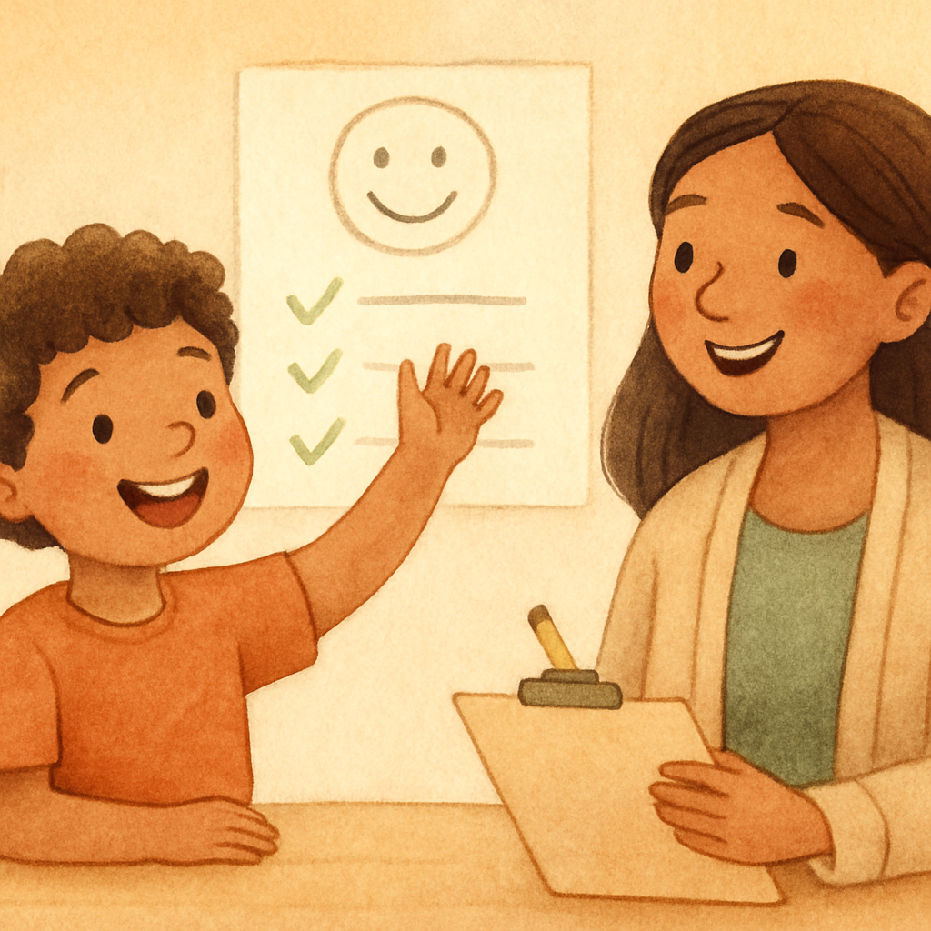 A structured therapy environment with educational materials used to support behaviour change.