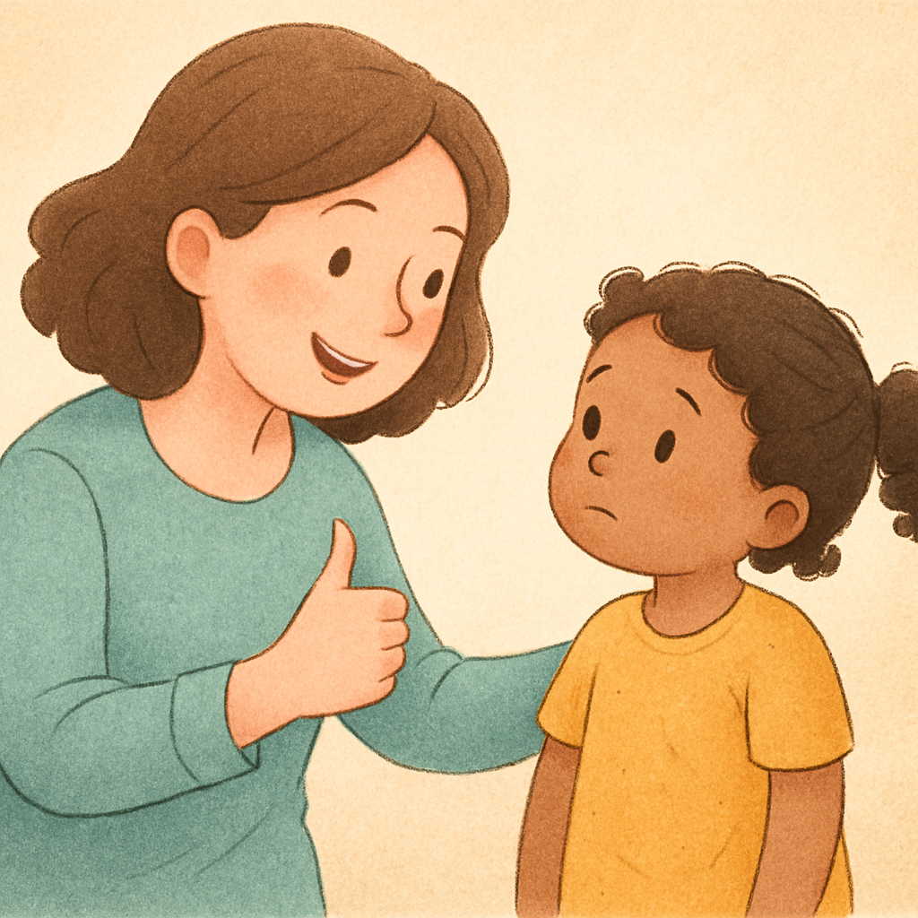 Supportive therapy space where a child feels safe and encouraged.