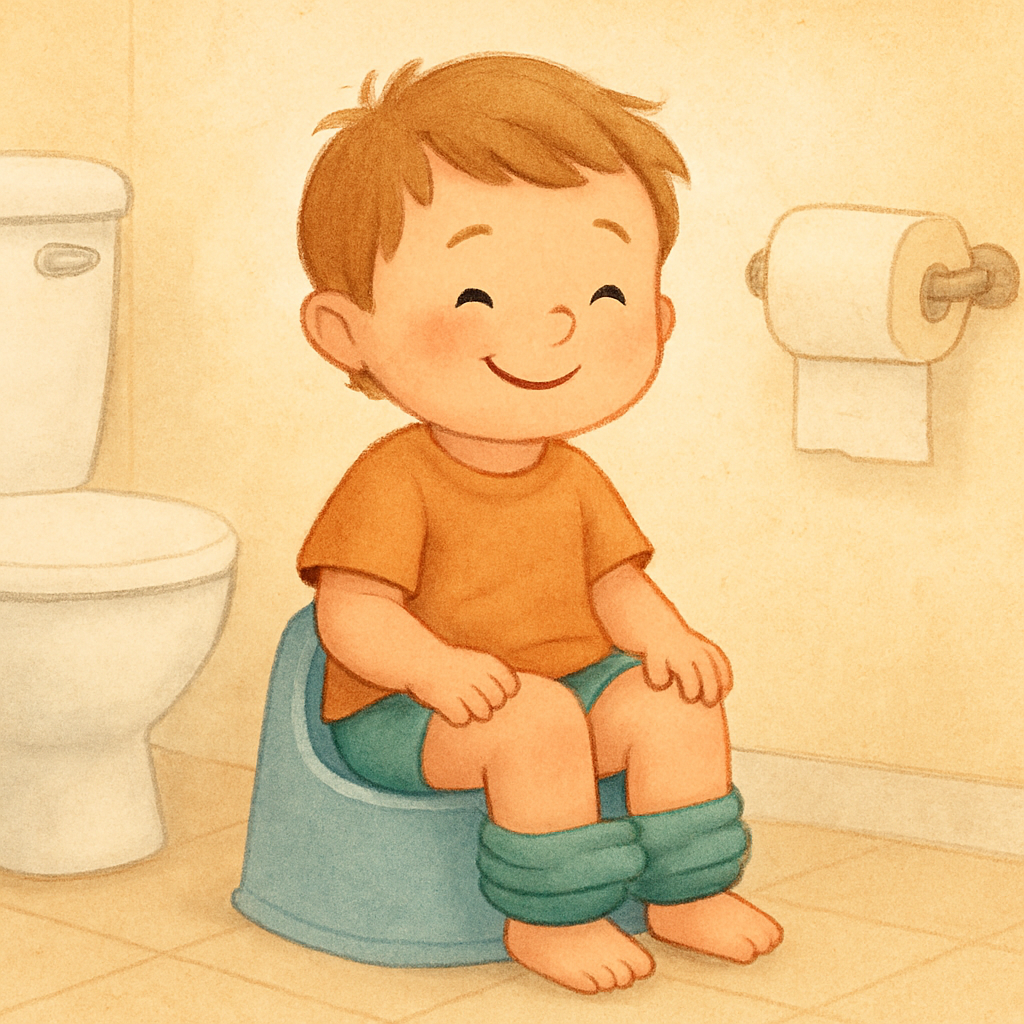 Toileting training program designed to build independence and routine.