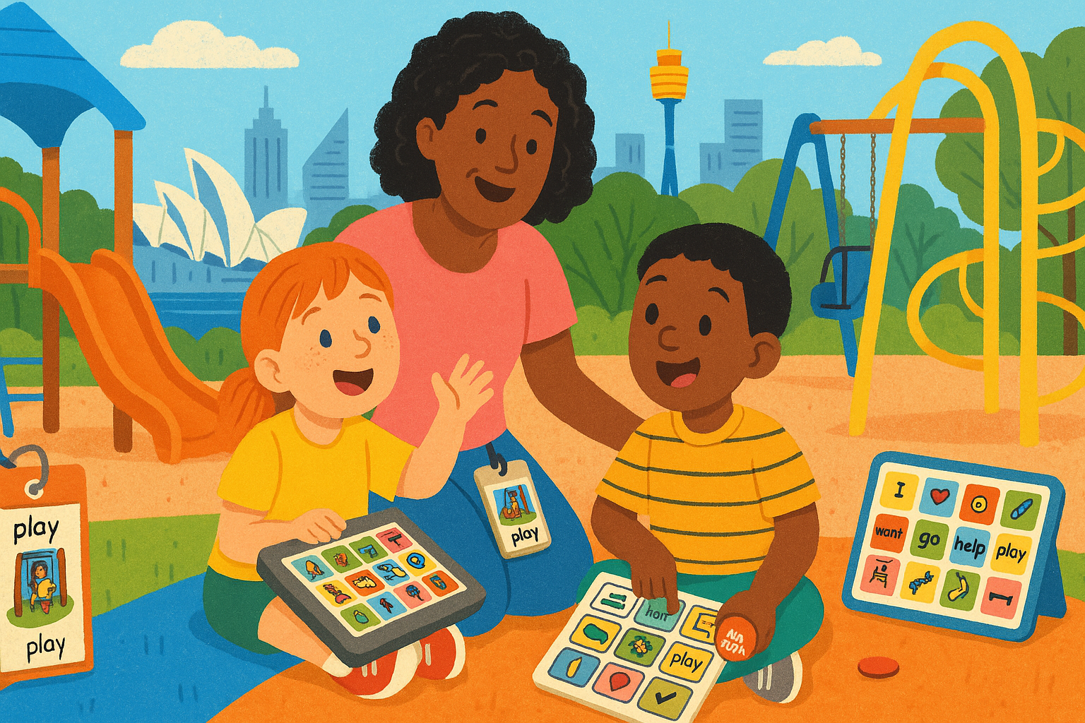 Child receiving gentle behaviour coaching.