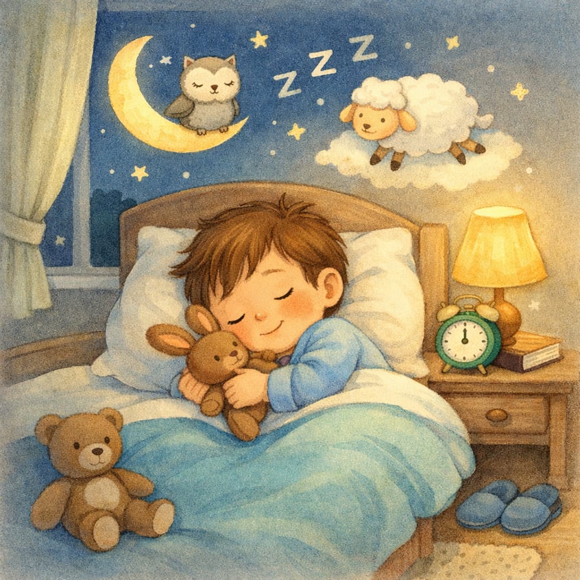 Clean and quiet bedroom environment designed to promote restful sleep.