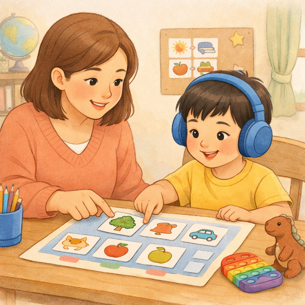 Child putting down a game controller and choosing to read a book.