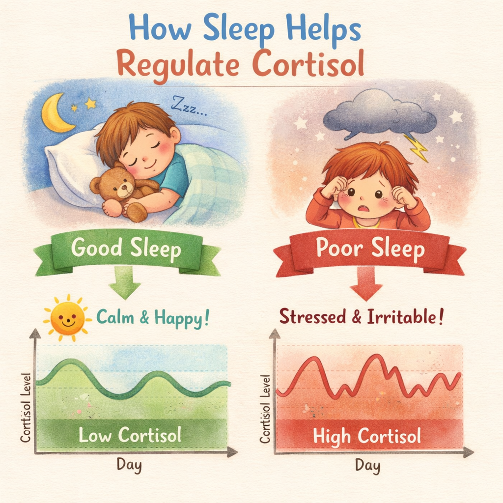 Healthy Sleep and Cortisol Regulation in Children-1