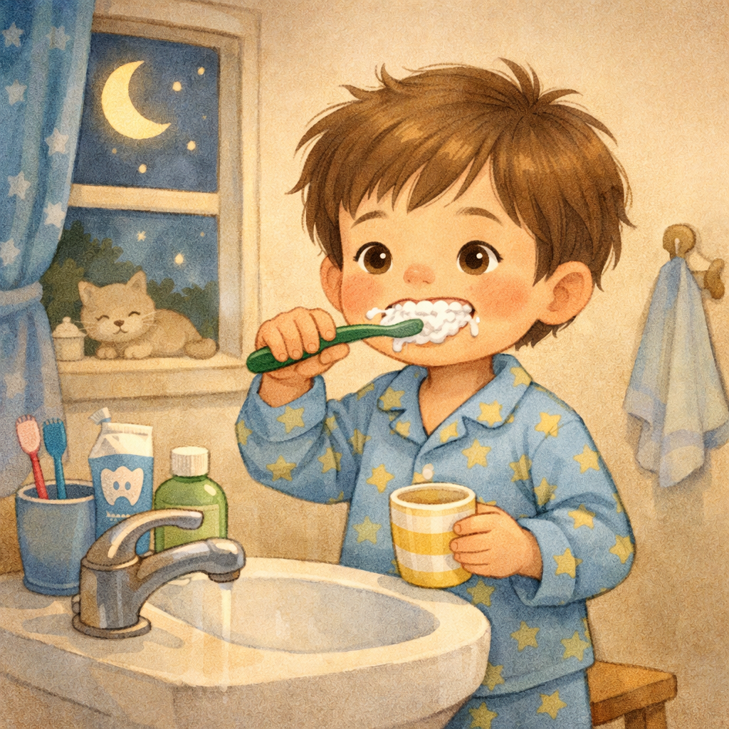 Nighttime Bath Time Routine for Kids