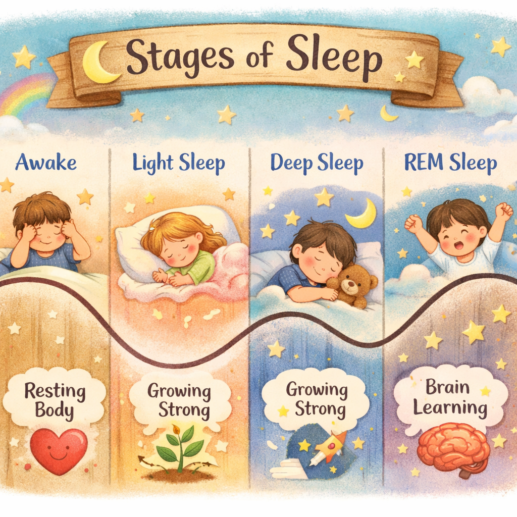 Sleep Stages and Child Development Chart-1
