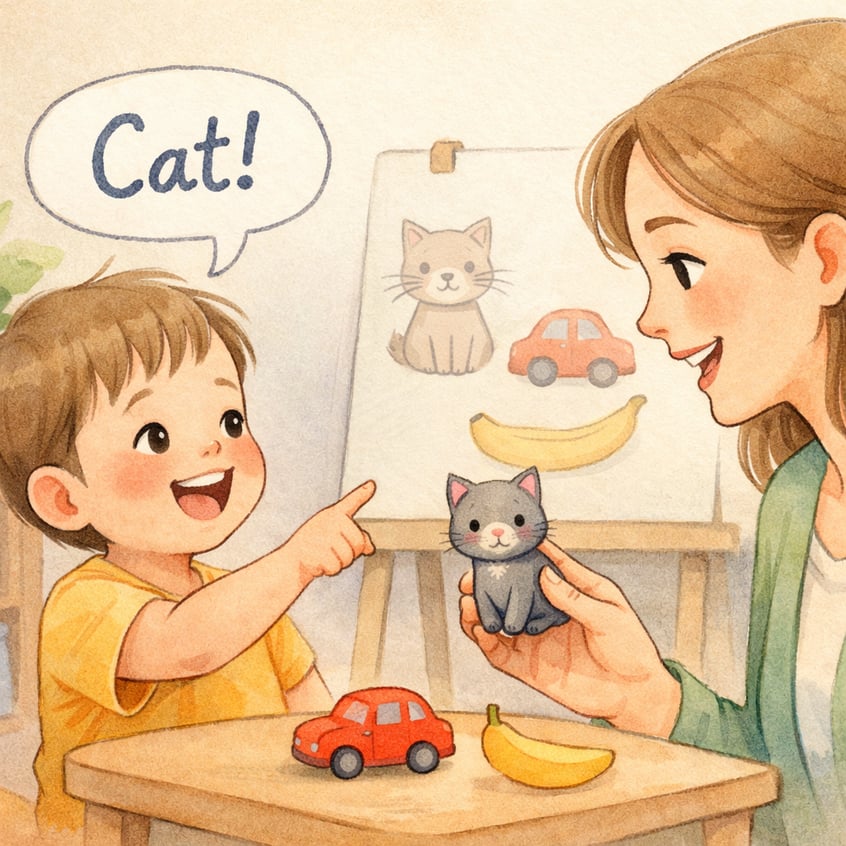 Toddler Identifying Objects with Speech Therapist Guidance-1