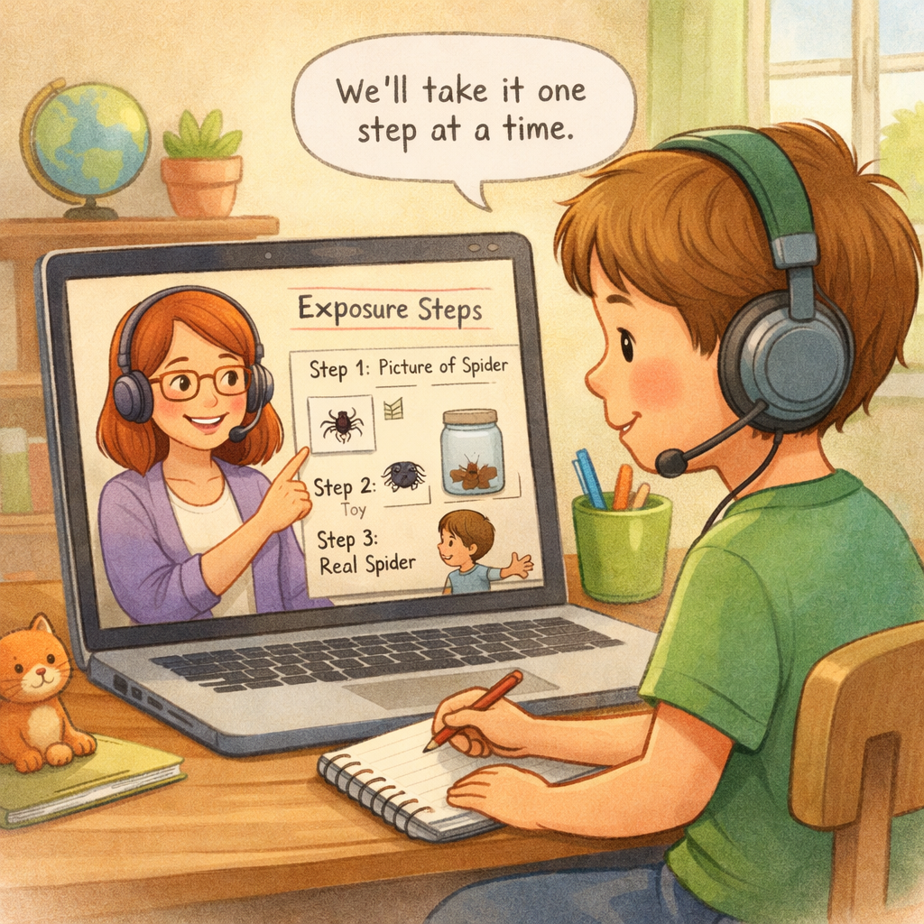 Virtual Counseling Session with Exposure Techniques