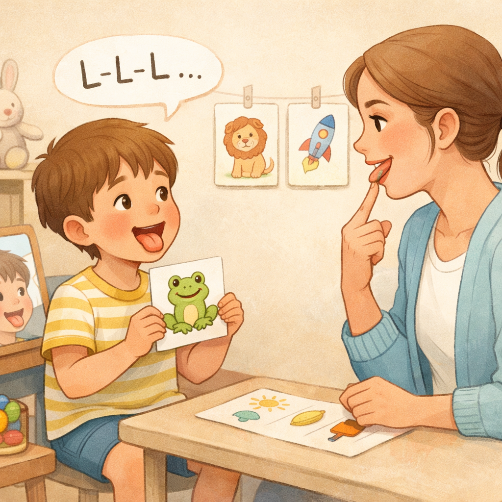 Young Patient Speech Therapy Session-2