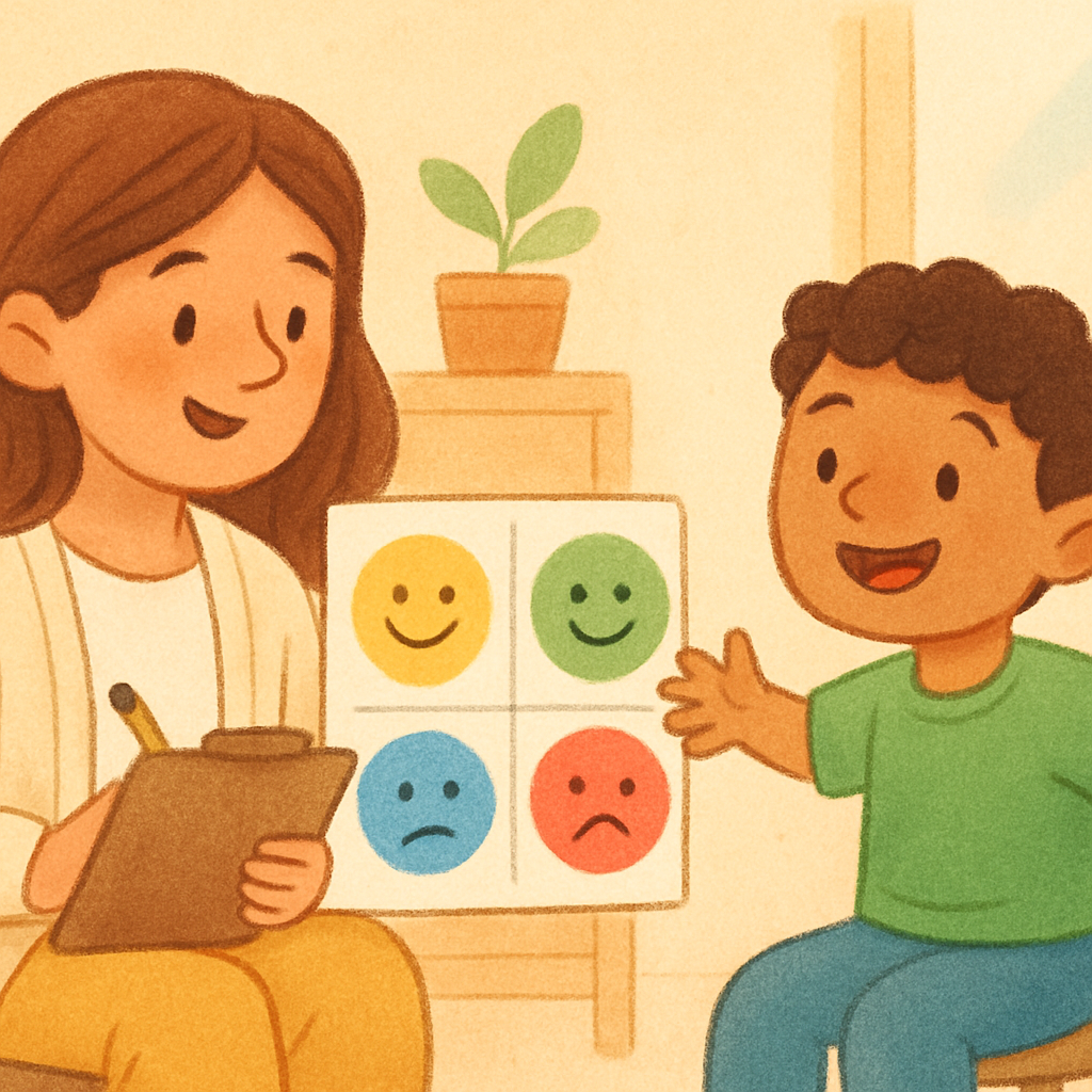 Illustration showing behaviour therapy focused on changing actions and habits