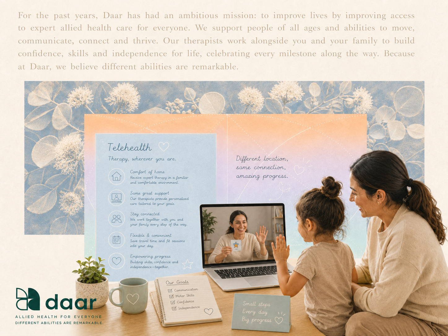 Telehealth speech therapy
